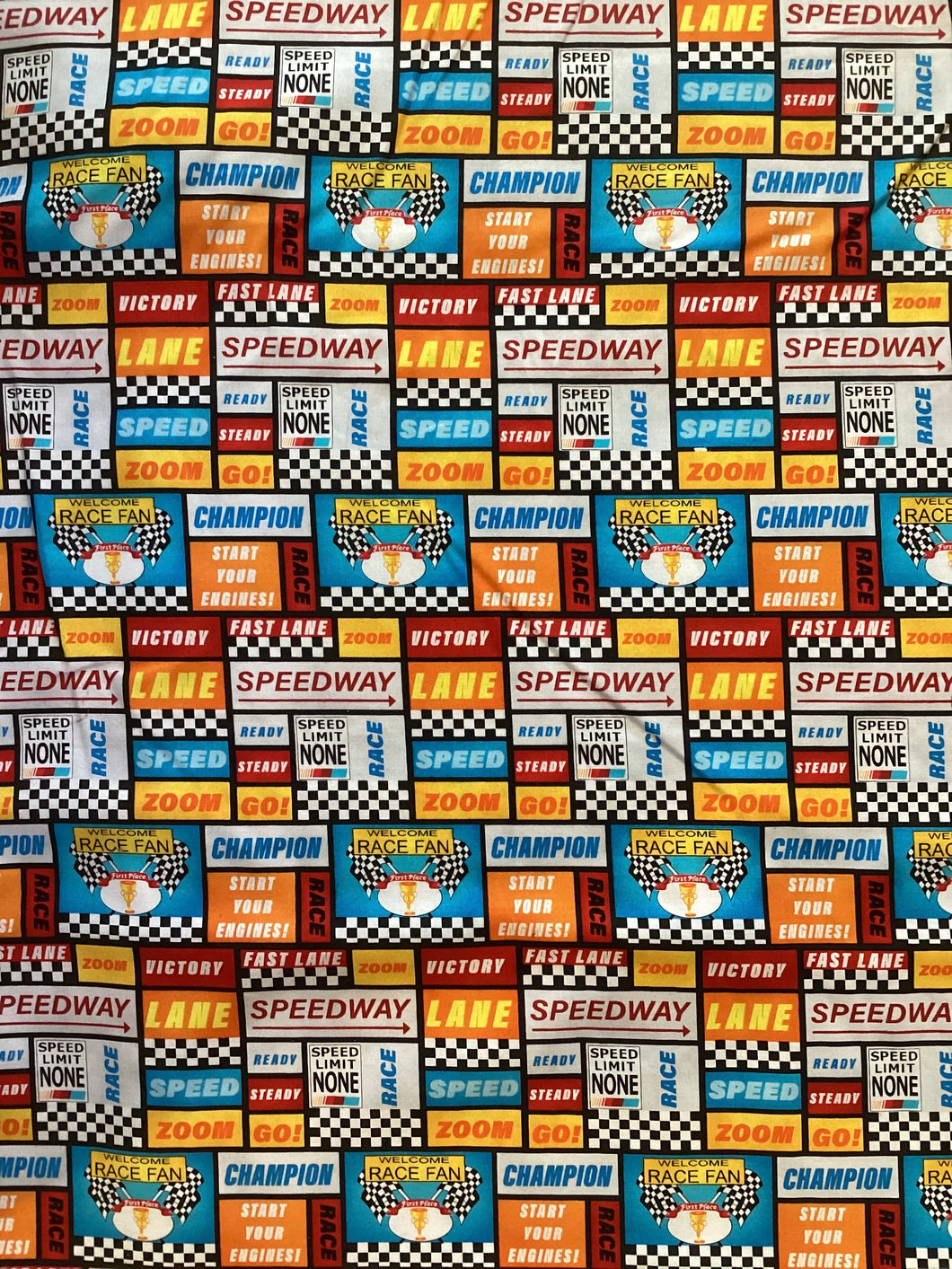 HENRY GLASS FABRICS - Start Your Engines