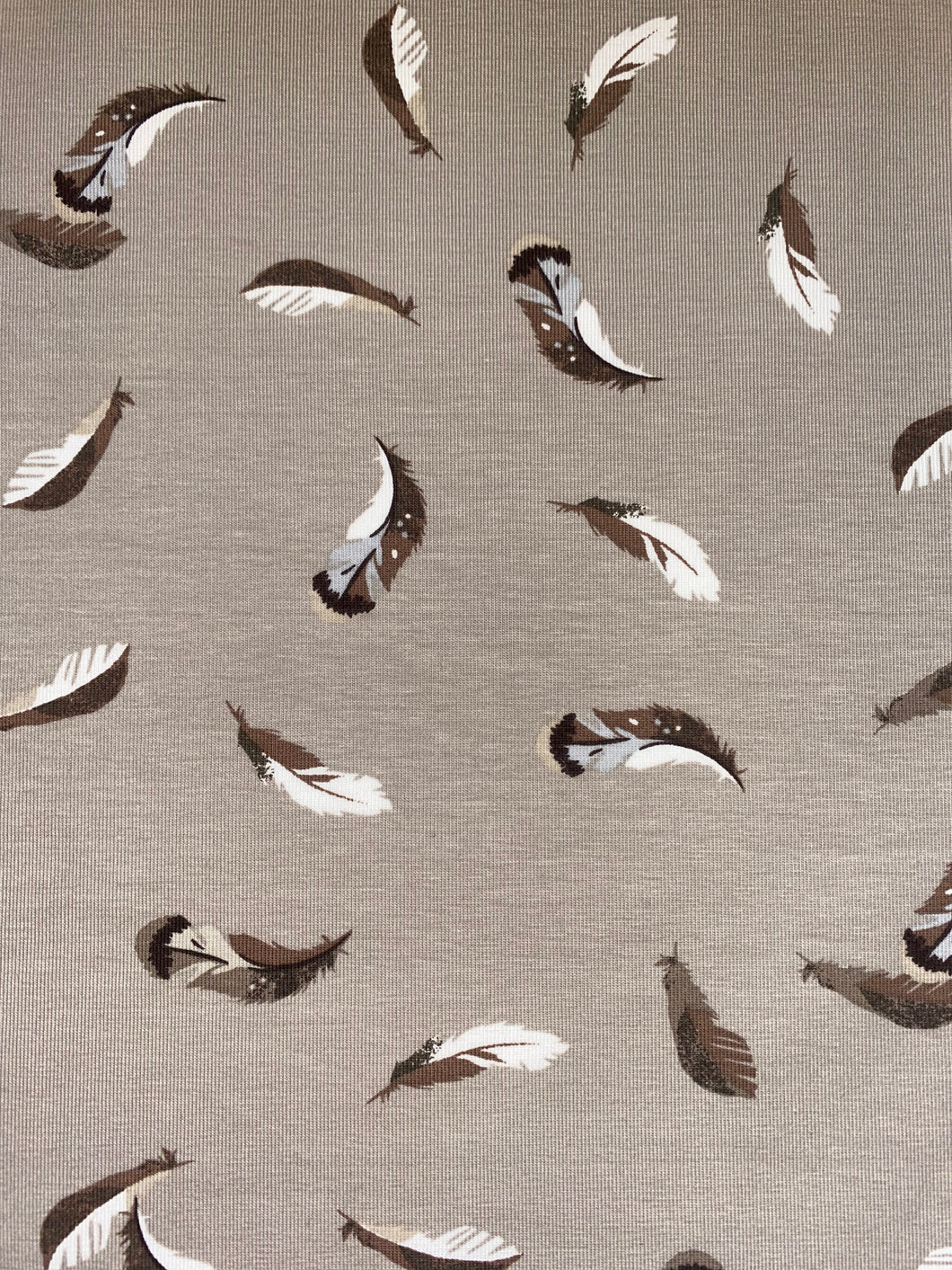 Feathers - Jersey Print