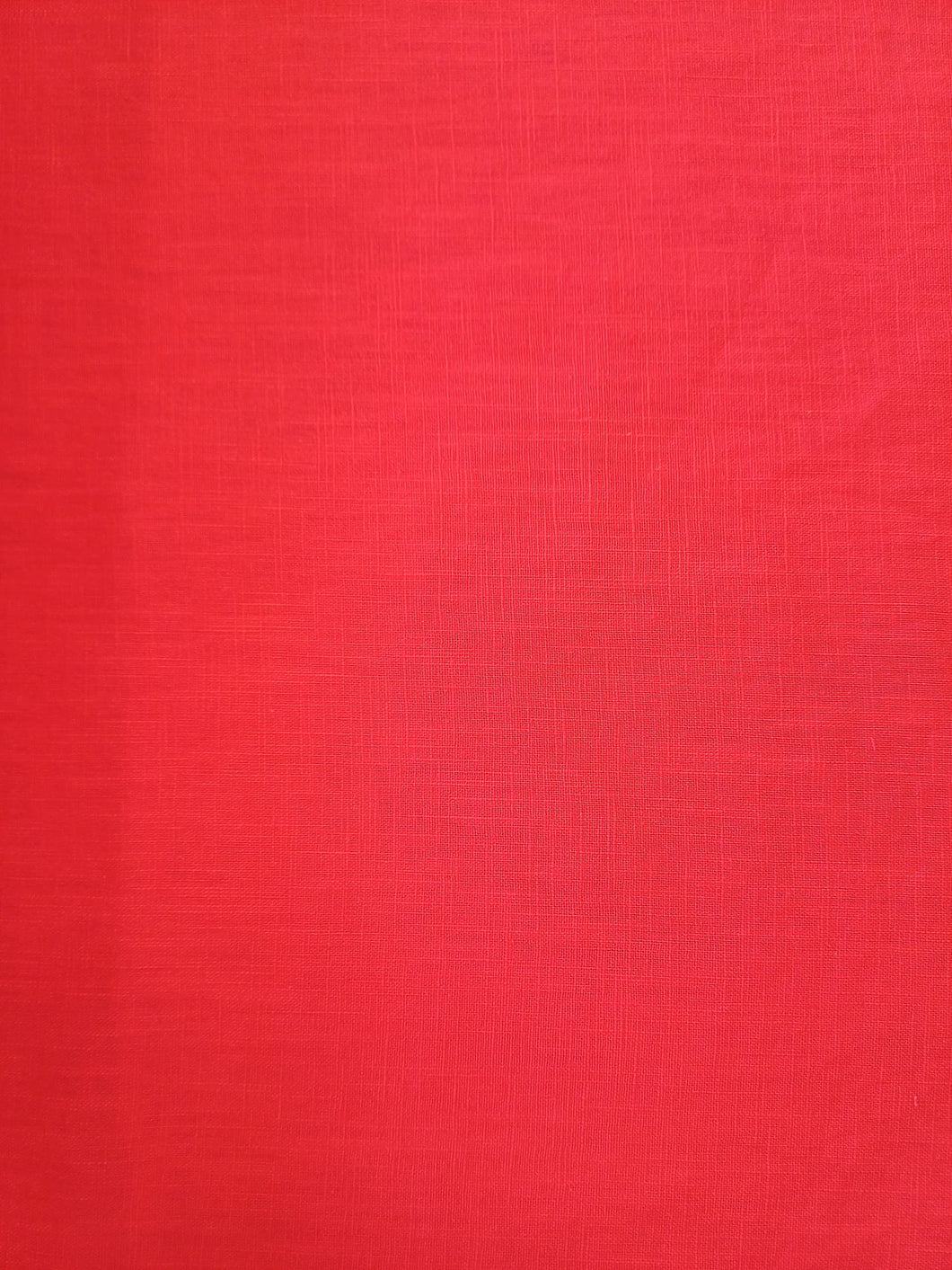 Premium Enzyme Washed Linen Red