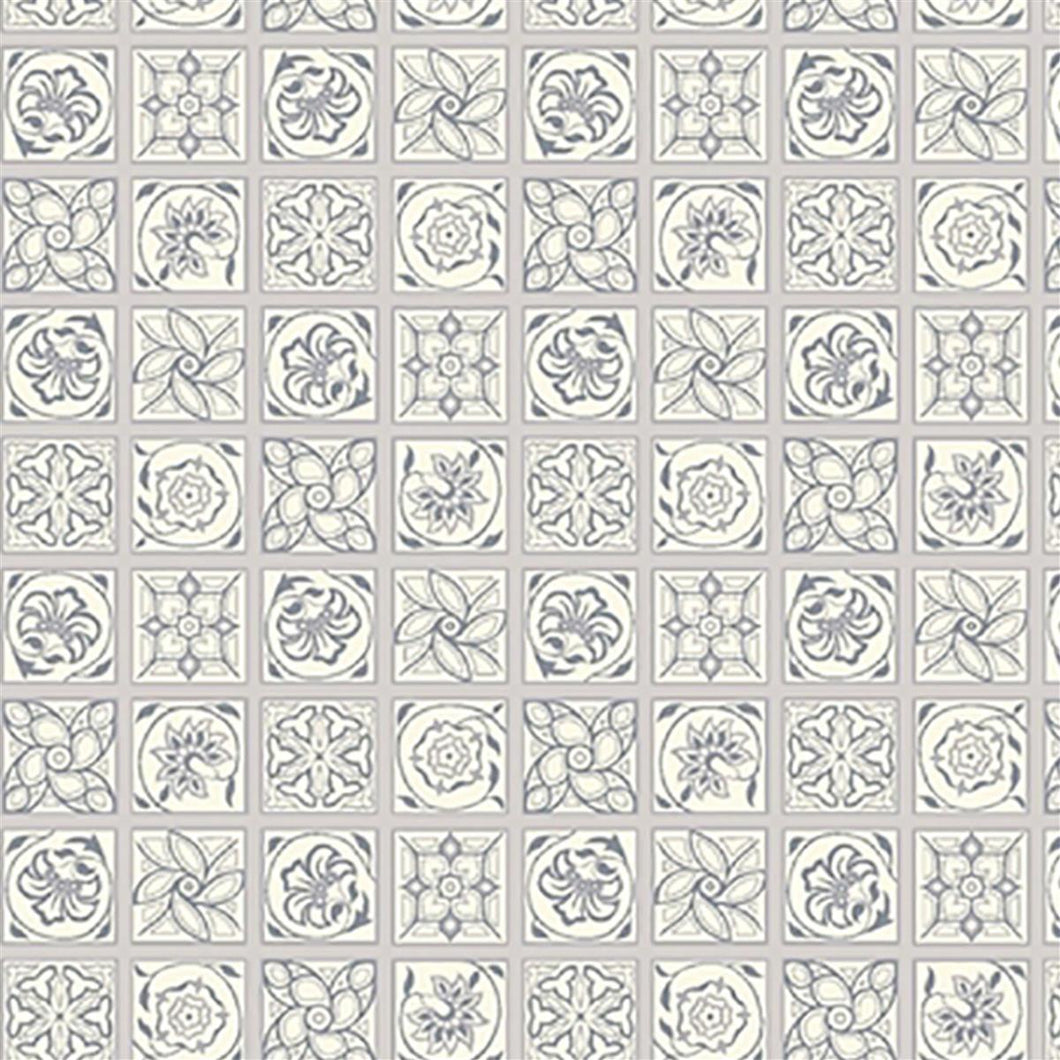 LIBERTY FABRICS - Emporium - Argyll Tile (Grey)