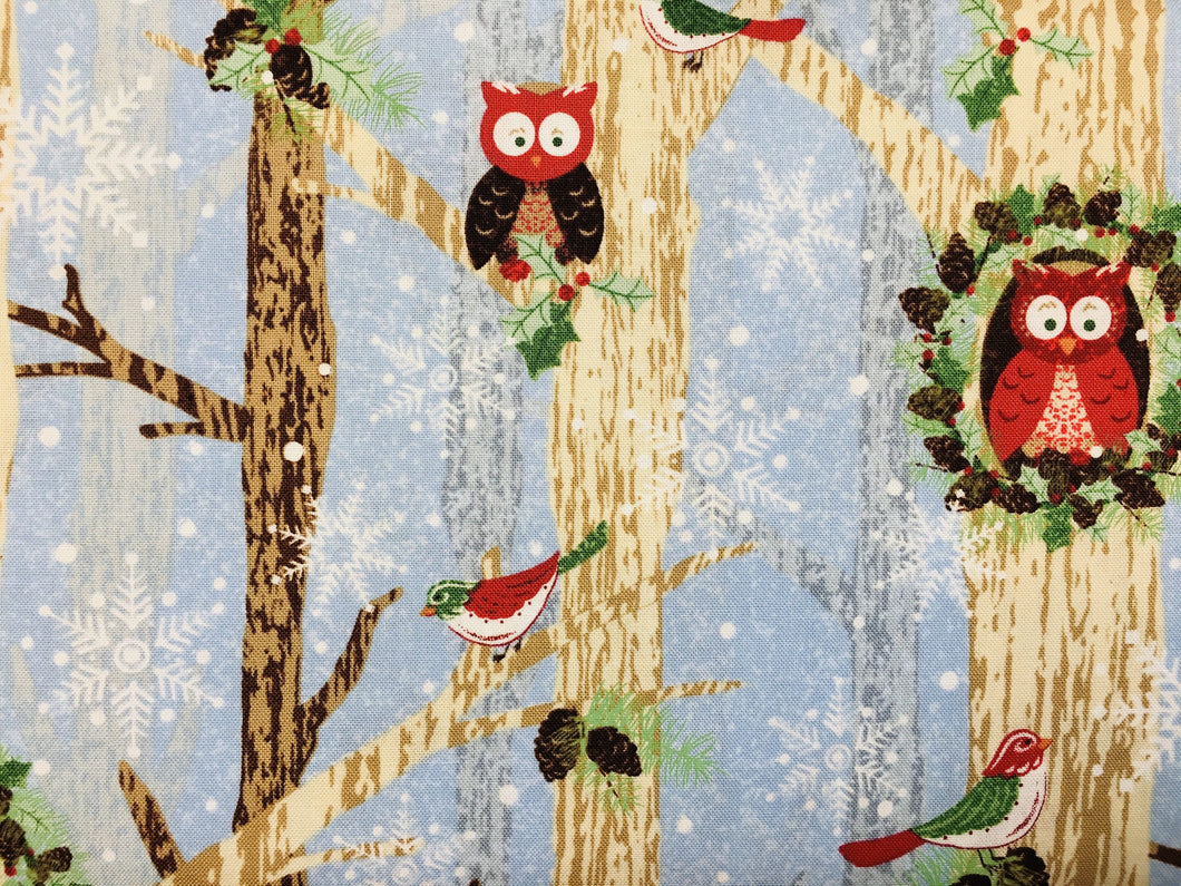 Woodland Christmas - Owls