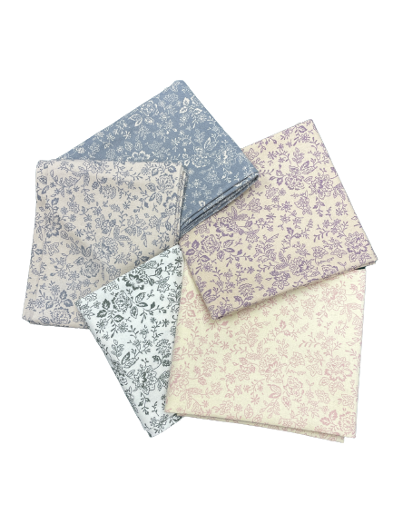 Fabric Freedom Floral Collection - 5 Fat Quarter Bundle