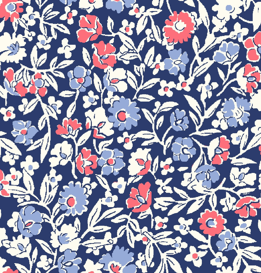 Liberty Fabric The Orchard Garden Collection Primula Dawn