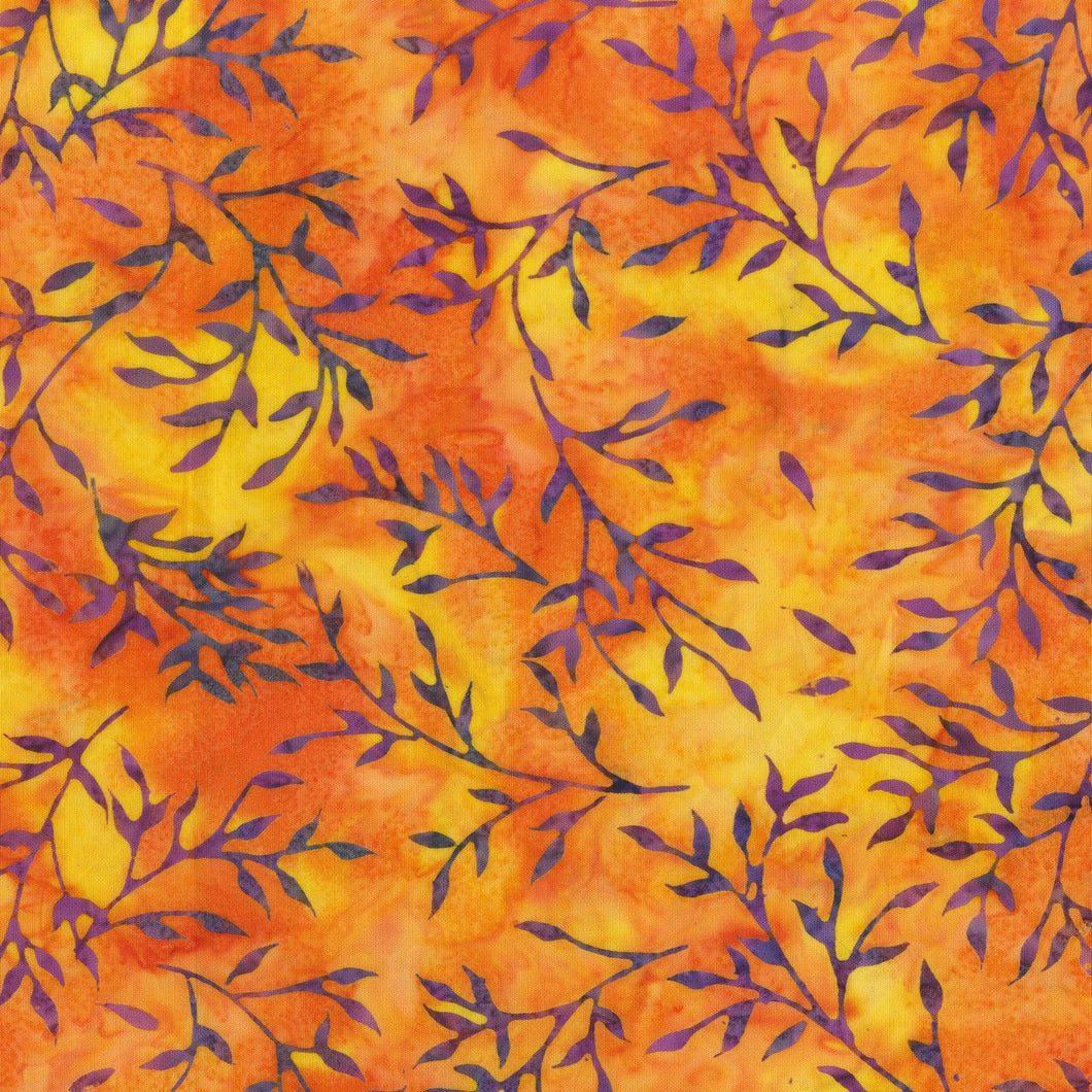 Anthology Batik- Orange/Purple