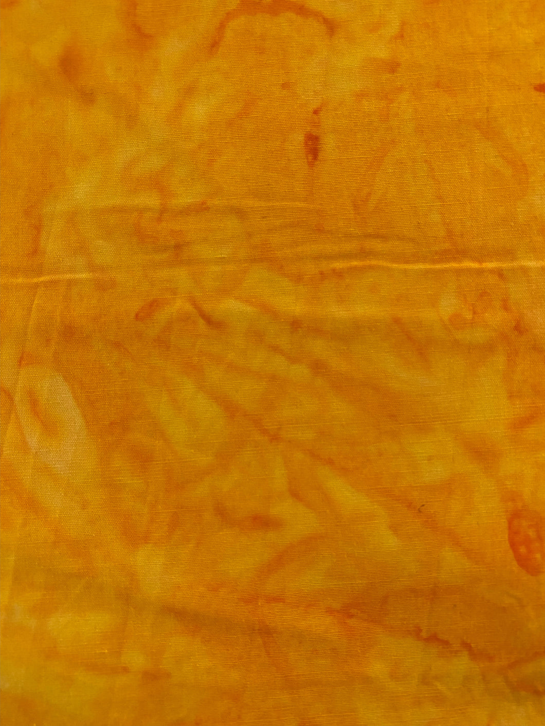 Orange batik
